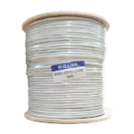 Câble coaxial KX6 avec alimentation et jacket 500m
