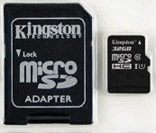 CARTE MEMOIRE 32GB KINGSTON