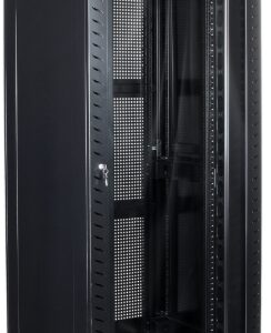 COFFRE INFORMATIQUE 42U 800*1000*2000MM+4 ETAGER +ROULETTE AVEC PIED+VENTILATEUR*4