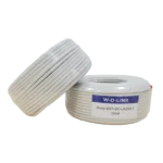 Câble coaxial KX7 avec alimentation et jacket 100m