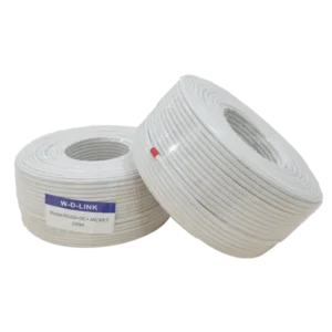 Câble coaxial RG59 avec alimentation et jacket 200m