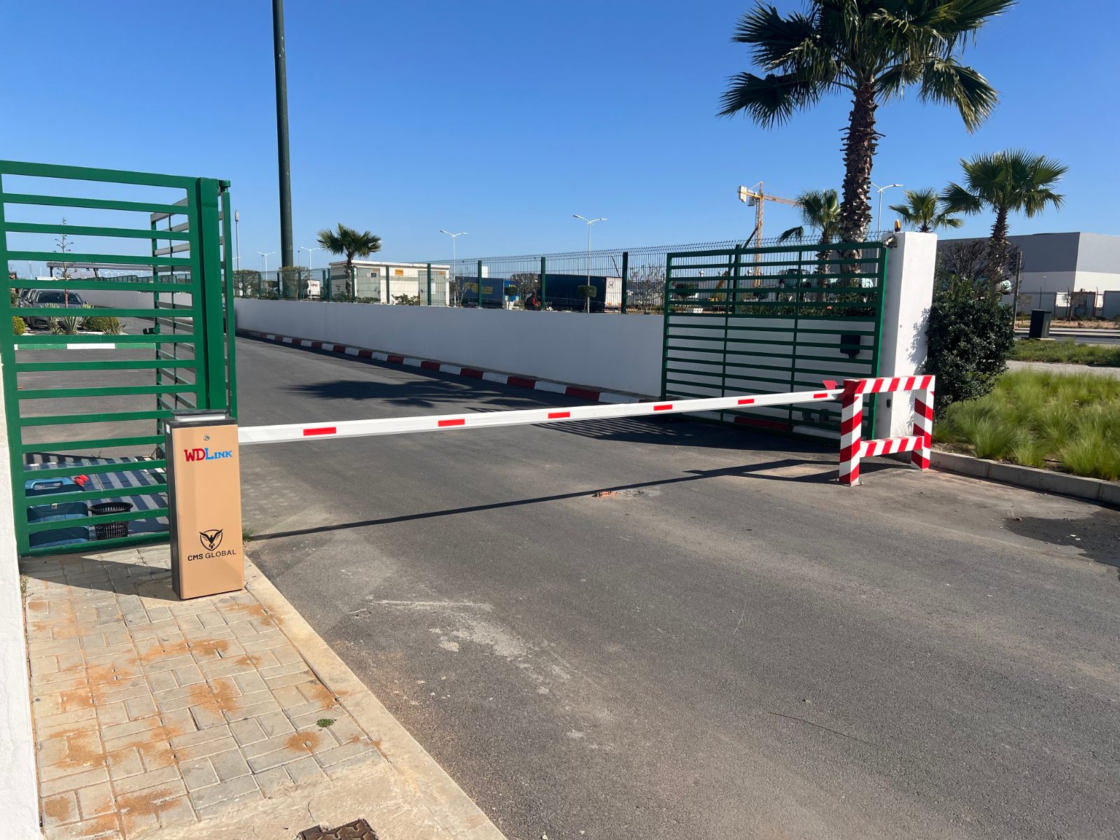 Entrée de site industriel - MPS