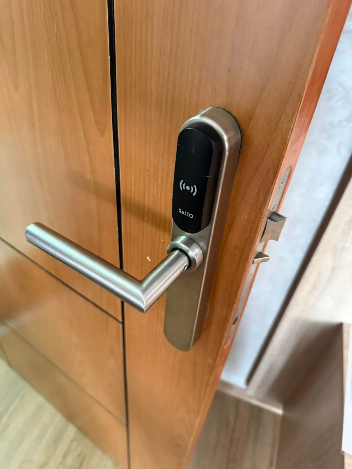Serrure connectée SALTO installée par MPS