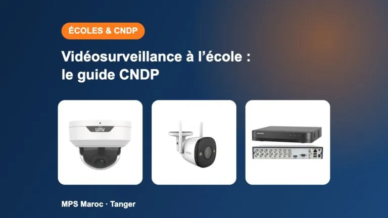 Vidéosurveillance dans les écoles au Maroc : le guide de la CNDP